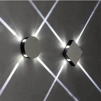 

Applique Murale Luminaire Round Square Wall Lamp 12W Bedroom Light Corridor Staircase Hotel Led Aisle Indoor Lighting