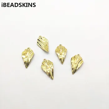 

New arrival! 24x13mm 100pcs Leaves Shape Charm for Earrings parts Necklace Accessories hand Made Earrings Jewelry DIY