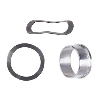 

GXP Adapter Wave Washer MTB Mountain Bicycle Bottom Brackets On For To Sram Bike Bottom Brackets 22 24mm Chainset Axis Reduction