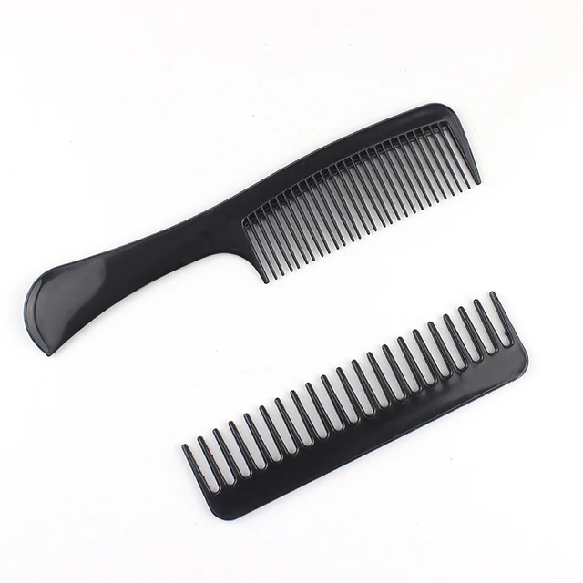 Stylist Anti-static Hairdressing Combs,Multifunctional Hair Design Hair Detangler Comb Makeup Barber Haircare Styling Tool Set A set of 2