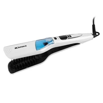 

Dry & Wet Steam Styler Steam Hair Straightener Mist Spray Hair Straightening Brush Non-damaging Heated Steam Comb Gifts