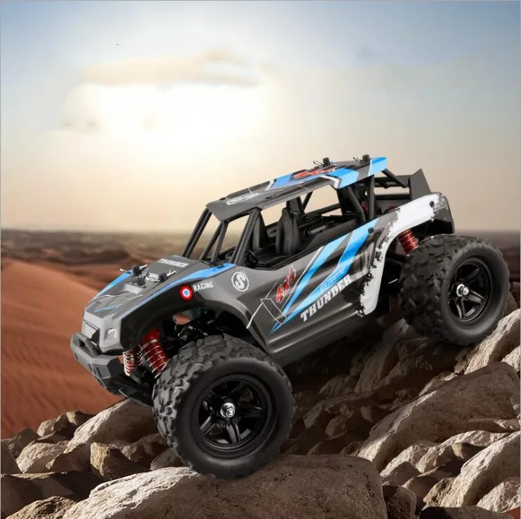 50 км/ч Quattro высокоскоростной Радиоуправляемый автомобиль 1:12 4WD 2,4 г Bigfoot с дистанционным управлением Багги внедорожный автомобиль скалолазание грузовик детская игрушка подарок джипы