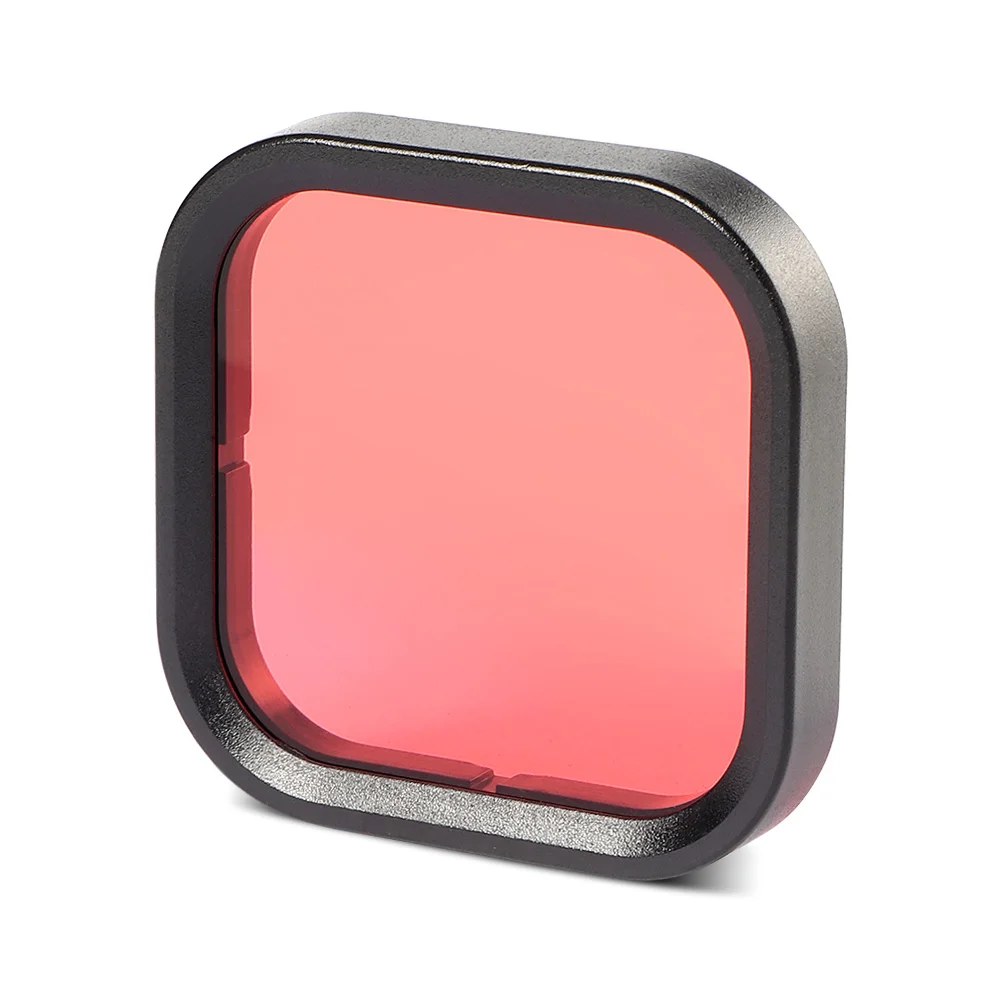 Diving Lens Filter for GoPro Hero 8 Polarizer Red Purple Lens Filter for GoPro Hero 8 Action Camera Lens Filter Accessories