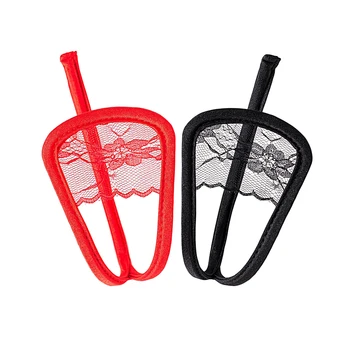 

2/pack Sexy Soft Stretchy Lace C String Thong Briefs Nightwear for Men