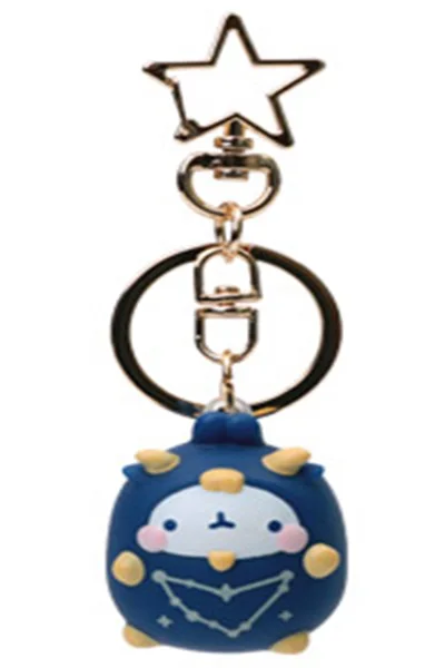 MOLANG Twelve Constellation Rabbit Keychain Blind Box Toys Korea Guess Bag Caja Ciega Blind Bag Toy for Girl Figures Cute Model Capricornus