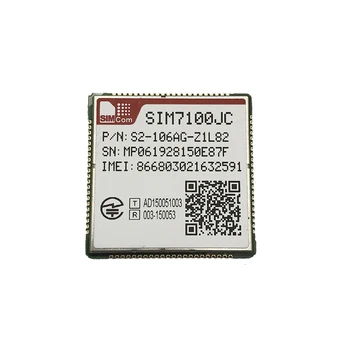 

SIMCOM SIM7100 SIM7100JC LTE Cat-3 Module LTE-FDD B1/B3/B8/B18/B19 LTE-TDD B41 UMTS/HSDPA/HSPA+ B1/B6/B8 GSM/GPRS/EDGE 900/1800M