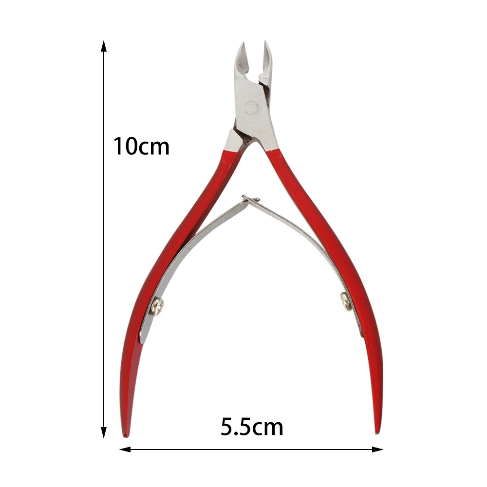 1Pc Nail Clippers Stainless Steel Dead Skin Remover Cutter Scissor Cuticle Nipper Foot Care Toe Pedicure Manicure Nails Art Tool