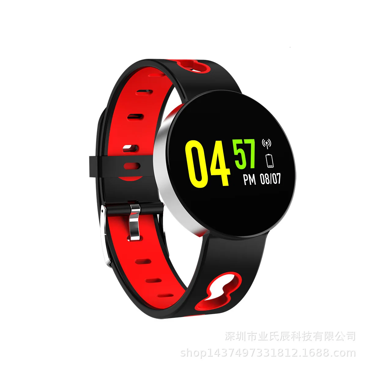 Akıllı Saat Q8 VO Touch Screen Smartwatch Pedometer Smart Watch Men Women IP67 Waterproof Sport Fitness Wearable Devices