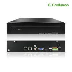 16CH 4 K 32CH 5MP H.265 NVR 485 внешний сигнал тревоги сети видео Регистраторы 2 HDD Onvif P2P для IP Камера безопасности Системы г. Ccraftsman