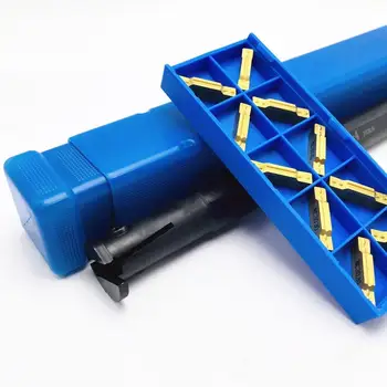 

1 piece MGIVR2016-4 internal slotting tool holder + 10 pieces MGMN400 M CNC cutting tool stainless steel universal lathe tool