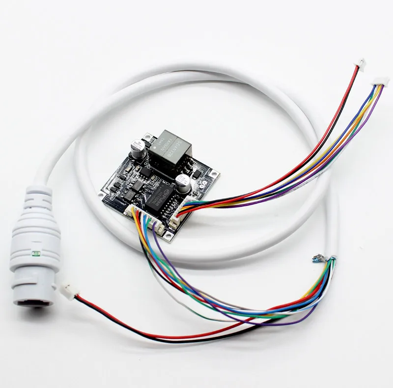cctv ip camera POE module PCB board Power Over Ethernet 12V output IEEE802.3af/at for IPC with POE cable poe injector patch panel