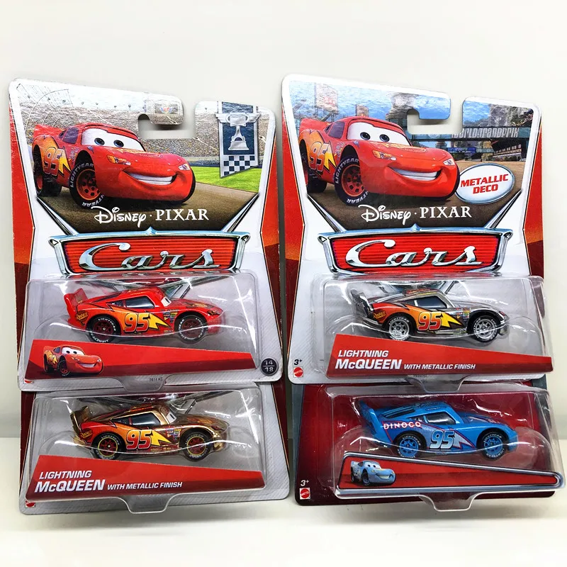 Машинка из металлического сплава для мальчиков Disney Pixar Racing 2 3 Молния Маккуин ·