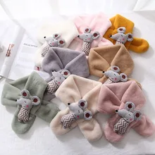 Модный женский зимний шарф, шарфы, теплая мышь StyleScarf, однотонный мягкий шарф, воротник, эластичная Шея