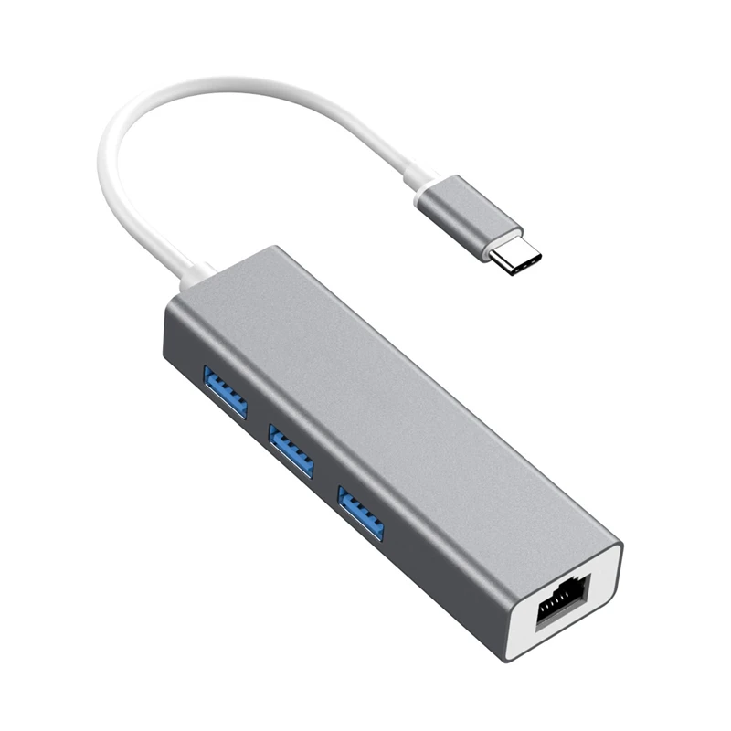Сетевая карта Type C Rj45 100M Usb3.0 Hub to конвертер|Адаптеры Type-C| |