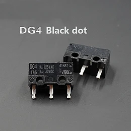 DG4 (Black dot) Lotech OMRON мышь микро переключатель подходит для 20 м 50 м кнопки Steelseries, CHEER DG2 T85 DG4 черный точка, микро Средний переключатель - Цвет: DG4 (Black dot)