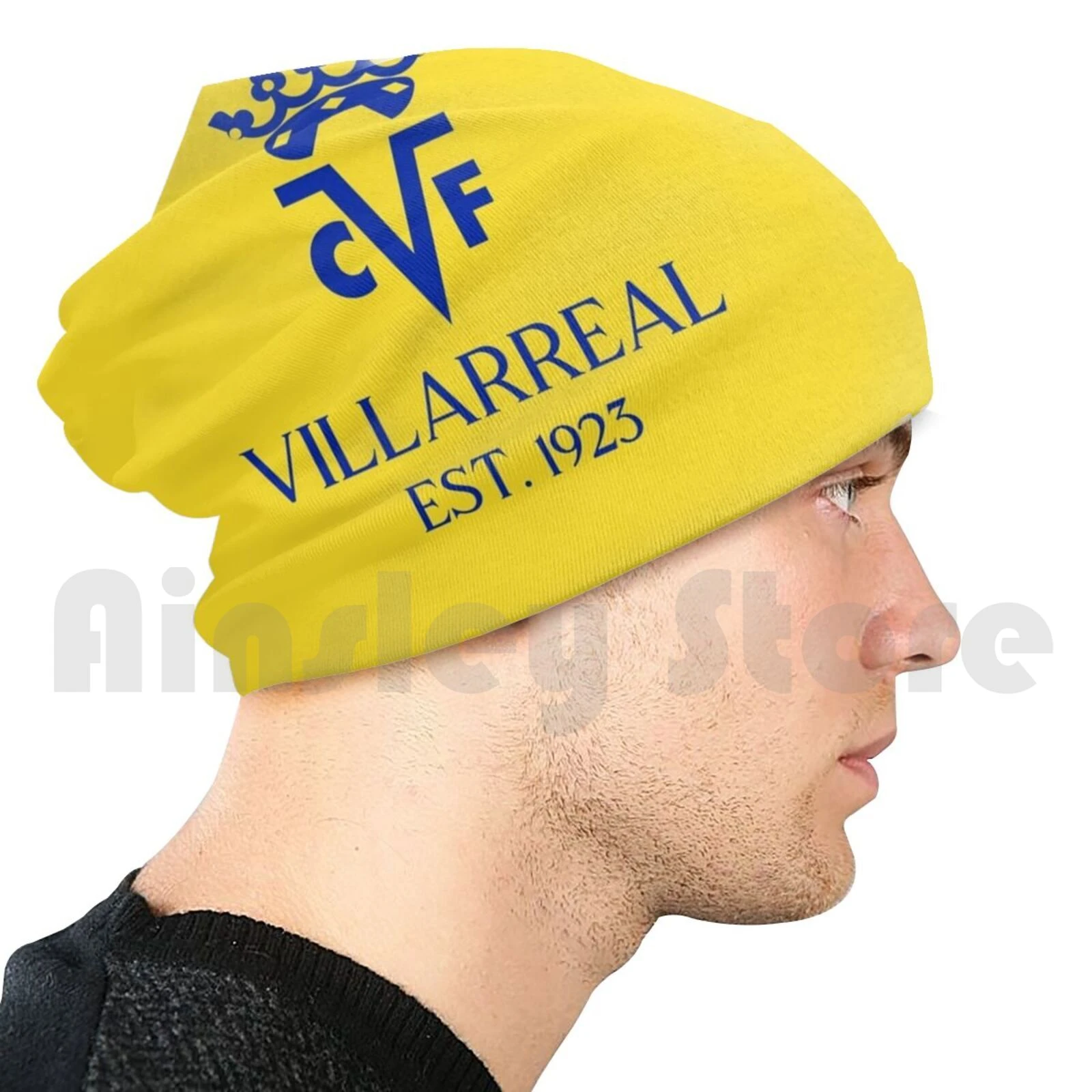 Villarreal Beanies Knit Hat Hip Hop Villarreal Villarreal Club De Fútbol El  Submarino Amarillo Espana - Skullies & Beanies - AliExpress