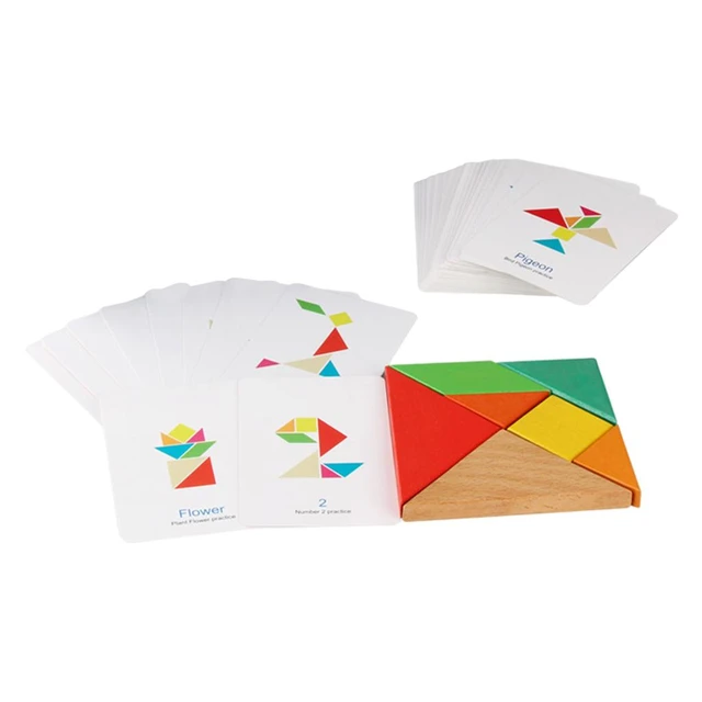 Jeux dès 3 - 4 ans - Tangram Montessori