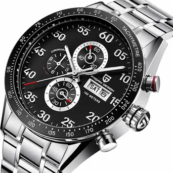 

PAGANI DESIGN Watch Men Quartz Watch Mens Watches Top Luxury Multifunction Chronograph Waterproof Relogio Masculino reloj hombr
