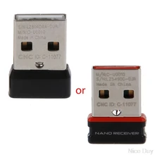 Wireless Dongle Empfänger Unifying USB Adapter für Logitech Maus Tastatur Connect 6 Gerät für MX M905 M950 M505 M510 M525 etc