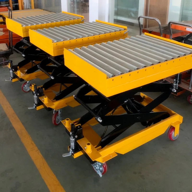 Roller lift table Roller lift table