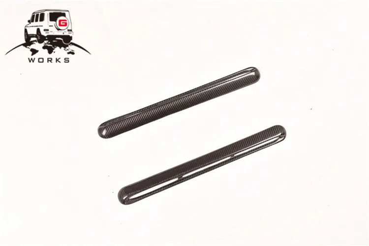 Mercedes Benz W463 G Class Wagon C Pillar Carbon Fiber Look 2pc 1990 - 2002 (10)