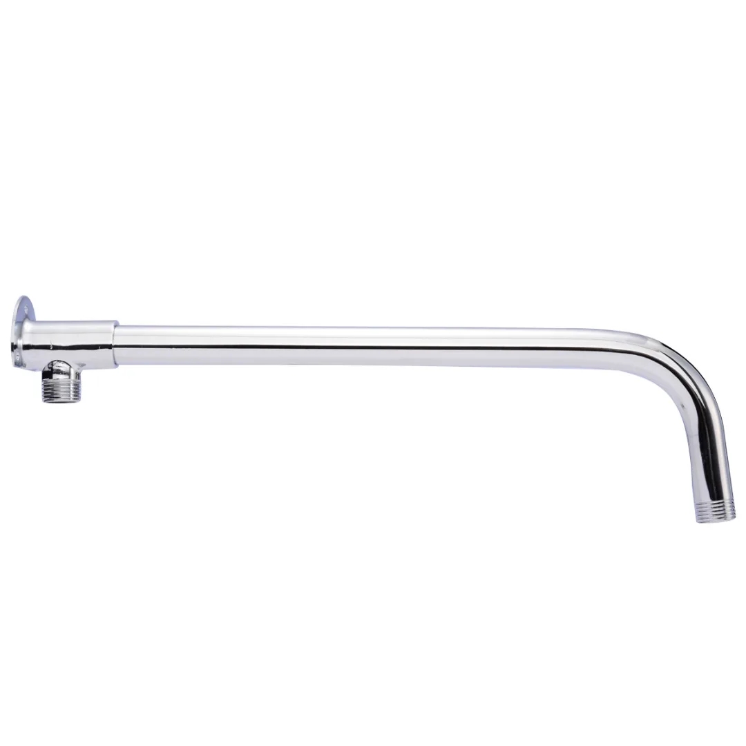 

30cm Chrome Plated Shower Extension Arm Wall Mounted Shower Extension Pipe Arm For Rain Shower Head Bathroom Accessories Mayitr