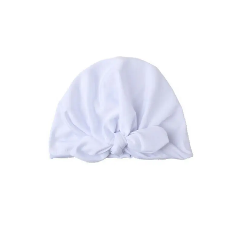 Новая детская чалма для маленьких мальчиков и девочек, хлопковая шапка, милая мягкая шапка