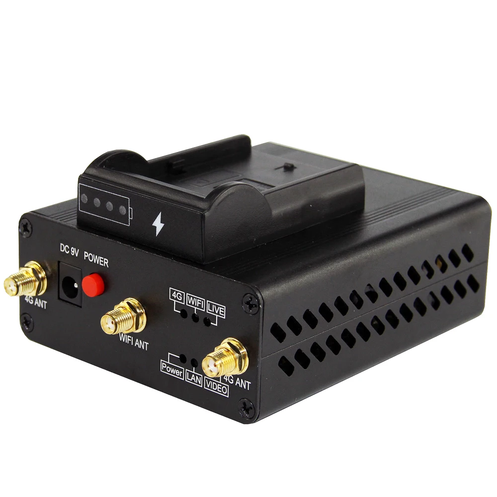 3g 4G H.265 H.264 LTE HD-SDI 3G-SDI IP видео аудио кодировщик HD 3g SDI в IP поток кодировщик прямой поток RTMP RTMPS передатчик