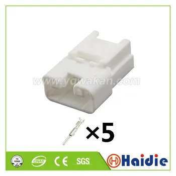 

Free shipping 2sets 5pin automotive plug auto wiring harness unsealed connector 7282-1050