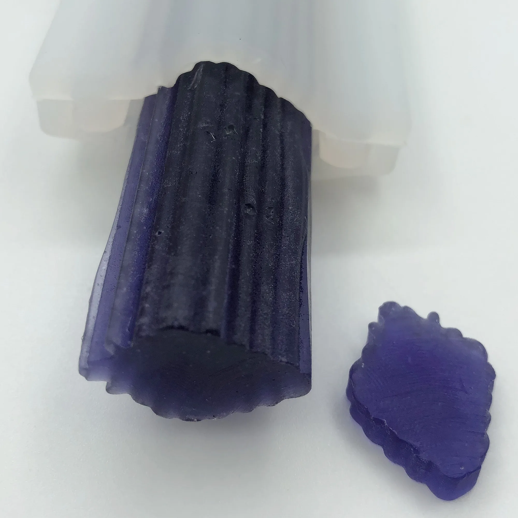 Silicone Tube Mold Cake Rolls Long Sandwich Fruit Pinapple Tube Column Silicone Soap Mold Embed Soap Making Supply
