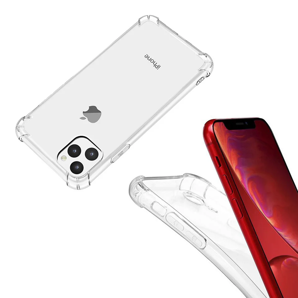 Силиконовый чехол для iPhone 11 pro X XR XS Max 6 6s 7 8 plus 5|Бамперы| |
