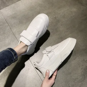 

Wild sneakers female 2019 autumn ins thick Korean students casual sports shoes running shoes zapatillas mujer deportiva ZZ-43