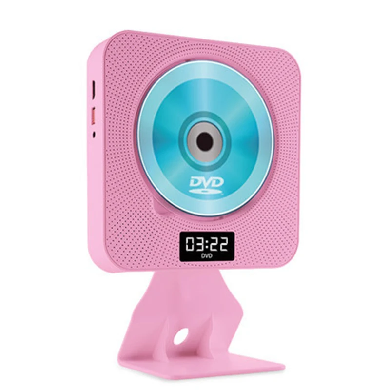 CD плеер Домашний настенный DVD высокой четкости двойной динамик dvd Bluetooth