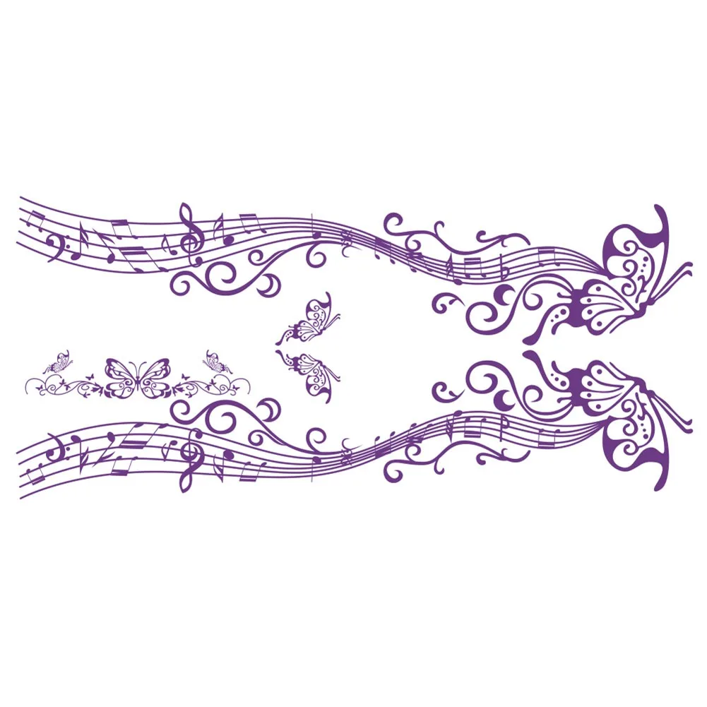 Наклейка на автомобиль с изображением бабочки цветка тотема автомобиля кузова боковой юбки стикерские наклейки дизайн бабочки и цветка