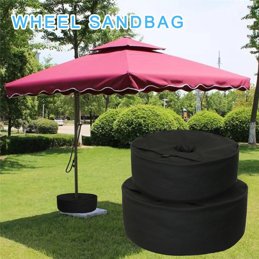 Sandbag for Umbrella Base Canopy Weight Bag Round Sandbags for Outdoor Sunshade Beach Tent