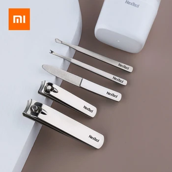

Xiaomi Nextool 5-in-1 Multifunction Nail Clippers Set Ear Spoon Dead Skin Push Remover Pedicure Manicure Tool with Storage Case