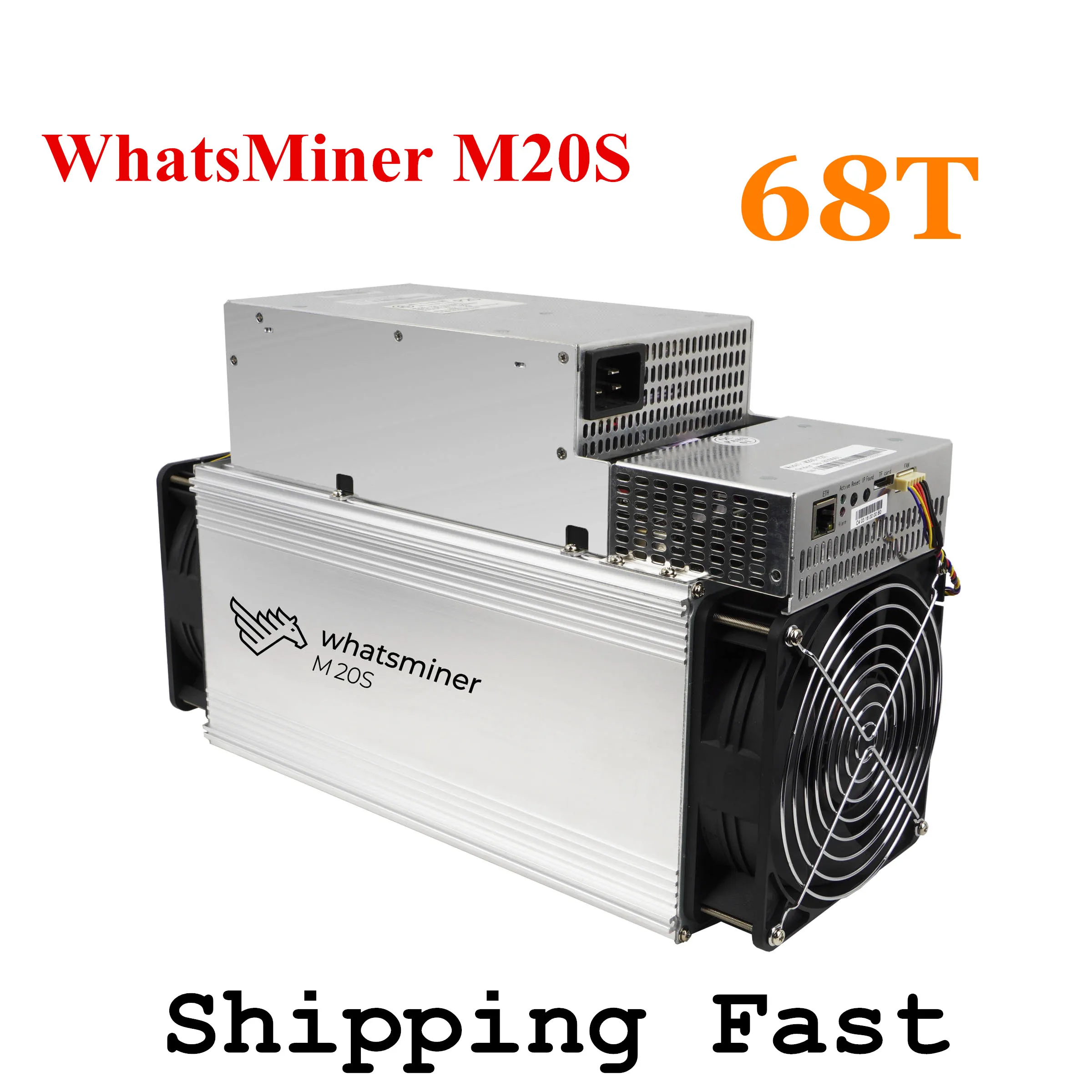 Ship Fast BTC BCH Miner WhatsMiner M20S 68T Better Than Antminer S9 S17 Pro T17 T17e S17e M3 M21S |