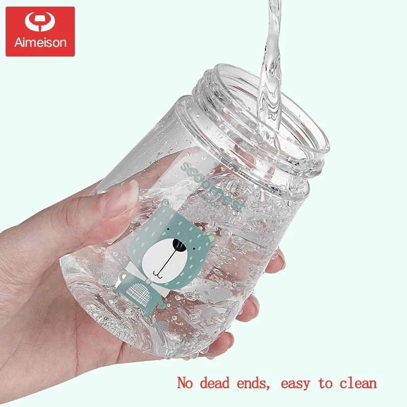 Baby Duckbill Cup Baby Learning Drinking Cup Leak-proof Sucking Straw Cup Household Anti-fall Children Drinking Water Cup