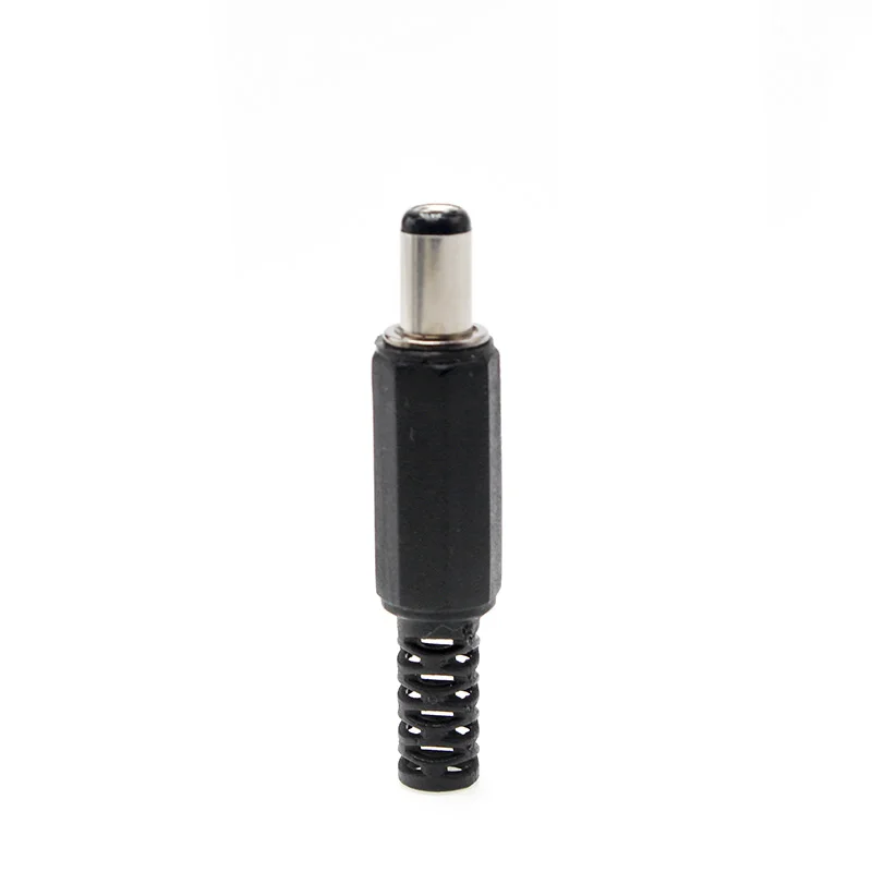 DC 5.5*2.1MM/5.5*2.5 Power Plug 9mm lengthElectrique Connectors Male Socket Jack Plug Wire Terminals Adapter