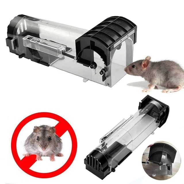 Mouse Trap Rats Cage for Household Mice Catcher Automatic Rat Traps Pet  Control