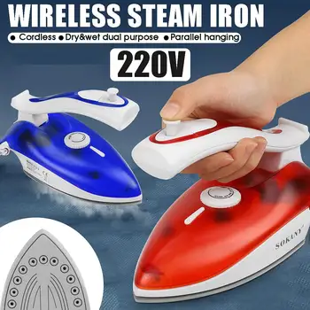 

Anti-drip Electric Iron 5 Speed Adjustment Ironing Steamer Clothes Steam Irons Home Travel Portable Spray Generator EU Plug
