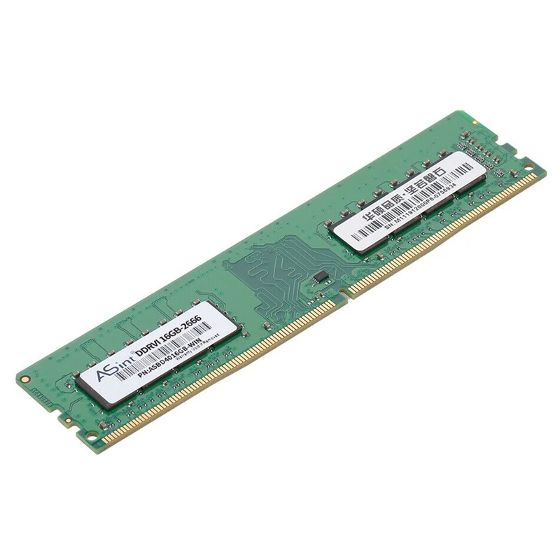 ASint DDR4 16GB PC Ram 2666MHz настольная память 288 Pin низкая мощность Dimm и компьютерные компоненты