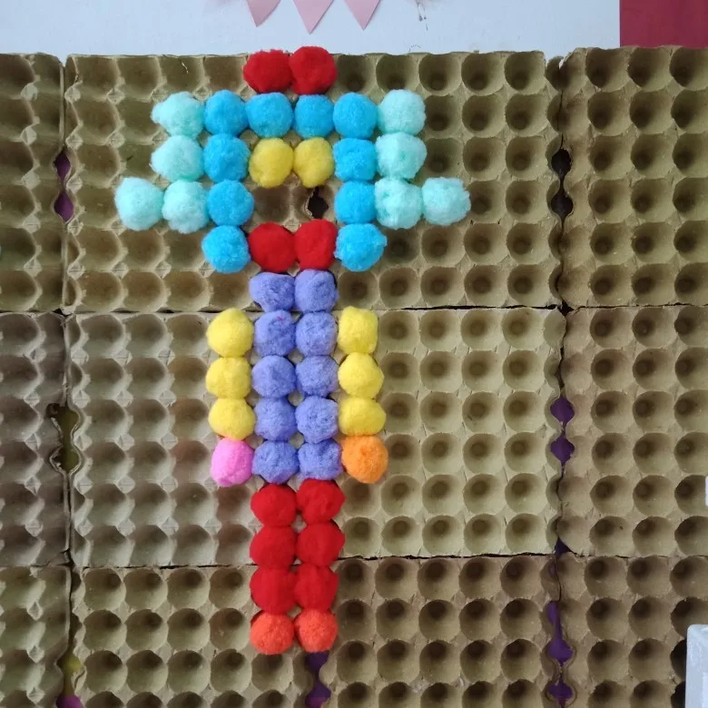 Детская зона материал обучающий ручной работы 5 см пушистый шар DIY Строительство уголок угол плюшевый шар игрушка Изобразительное