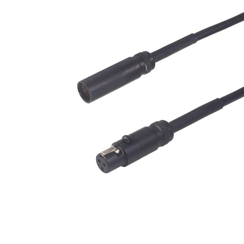 Аудио кабель Mini XLR 3Pin Female to XLR 3Pin Female Аудио кабель для камер Стандартный микрофон соединительный кабель