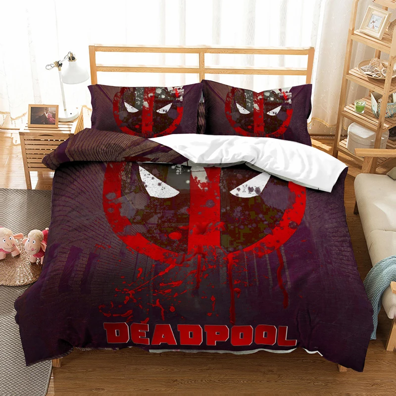 3D Anime Bedding Set Bed Linens Duvet Covers Pillowcases Suicide Squad Comforter Bedding Sets Bedclothes Bed linen