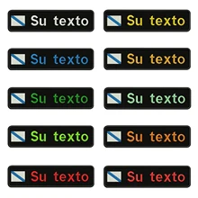 Заказная вышивка с изображением Галицкого флага, заплатка с текстом 10 см* 2,5 см, значок с железом на липучке для одежды, штанов, рюкзаков, шапок