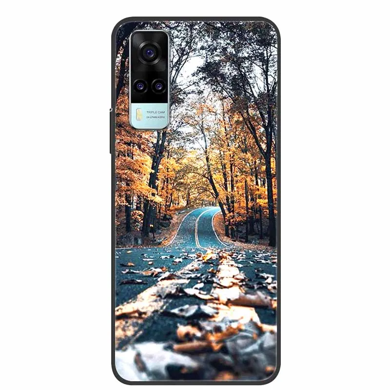 Cute Cartoon Shockproof Soft Silicone TPU Back Cover - Enhanced Protection and Style