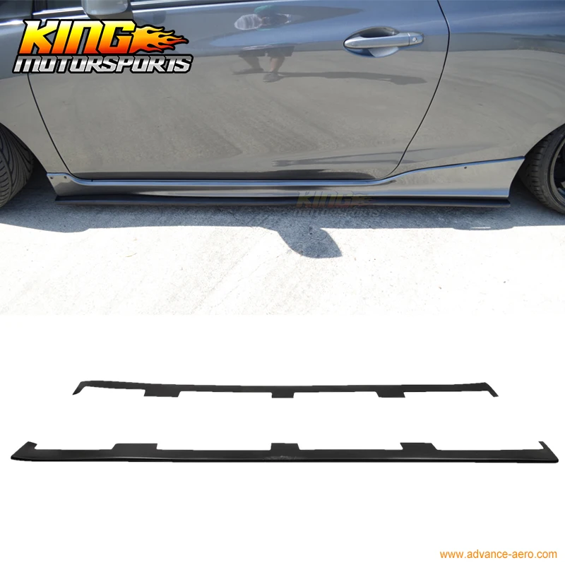 

For 2006-2013 LEXUS IS250/350 UL SIDE SKIRT EXTENSIONS SPLITTERS PU