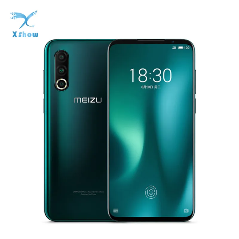 Смартфон Meizu 16S PRO 6 ГБ ОЗУ 128 Гб ПЗУ Amoled экран 2 дюйма Snapdragon 855 plus сканер отпечатка