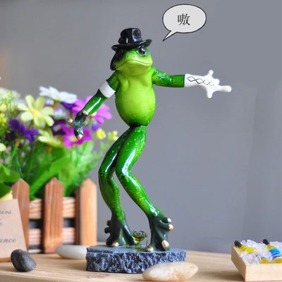 MARTIAL FROG MICHAEL JACKSON MODEL OF THE CLASSIC ACTION MJ SIMULATION DOLL DESKTOP GIFTS COLLECTION FACTORY DIRECT SALE | Дом и сад